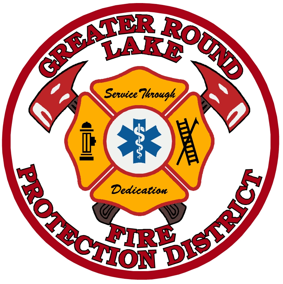 Greater Round Lake Fire Protection District logo patch